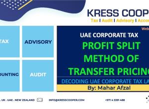 UAE CT: Profit Split Method of Transfer Pricing